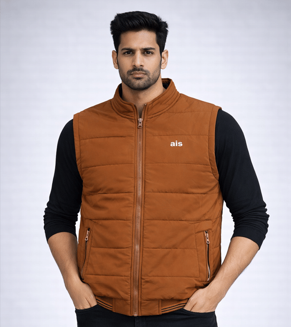 Men Sleeveless Jacket SL-00031 GREY