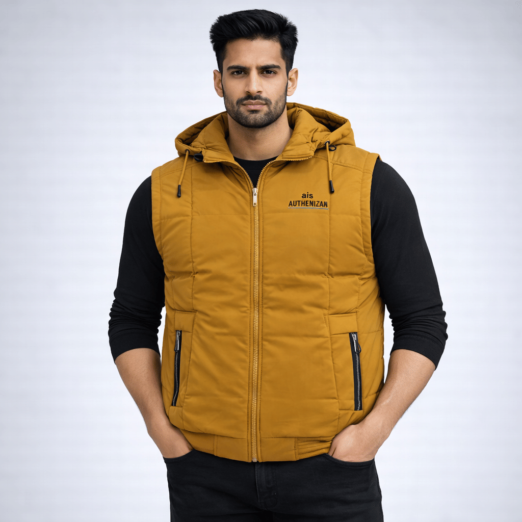 Men Sleeveless Jacket SL-00031 GREY