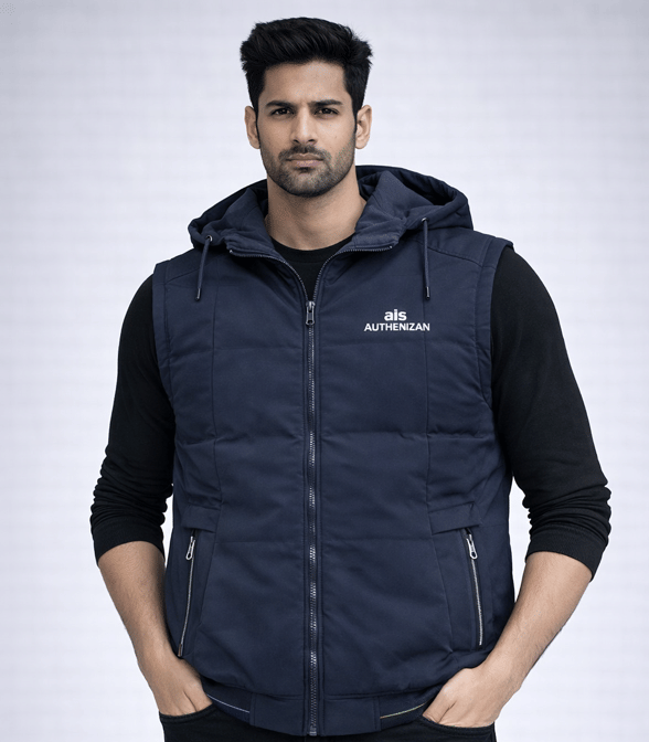 Men Sleeveless Jacket SL-00031 GREY