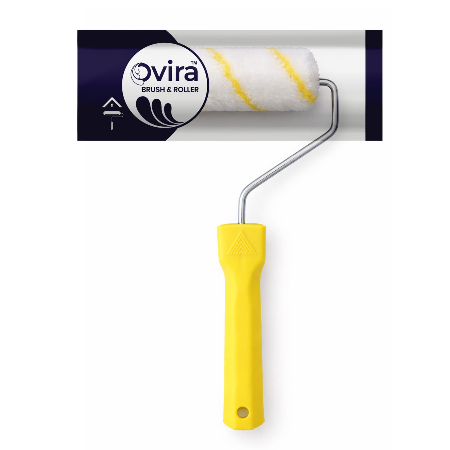 Ovira 4 Inch Yellow Line Push Roller