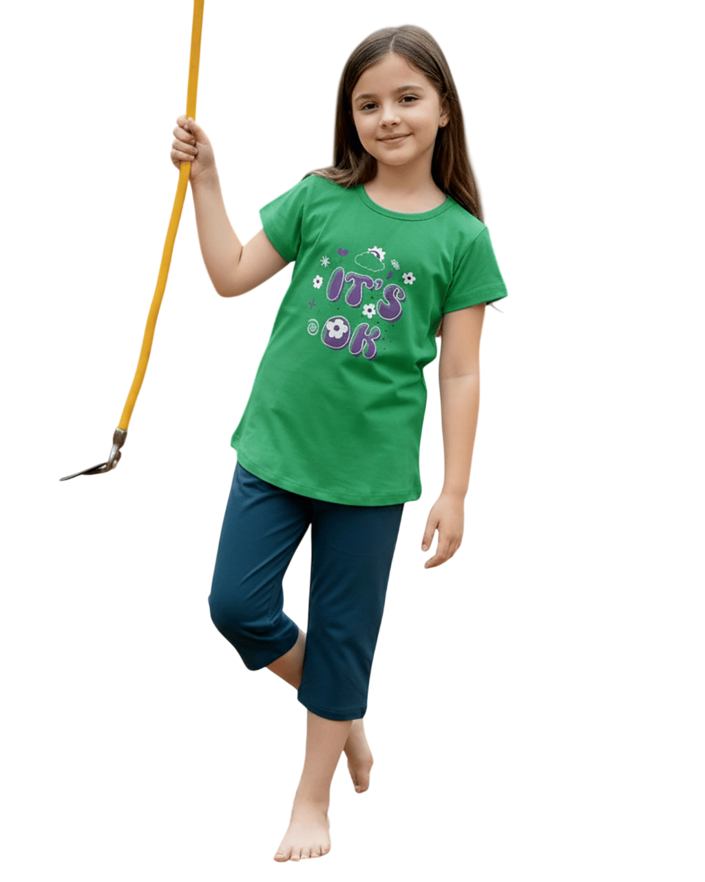 Kids Girl Capri Set ACGCS002