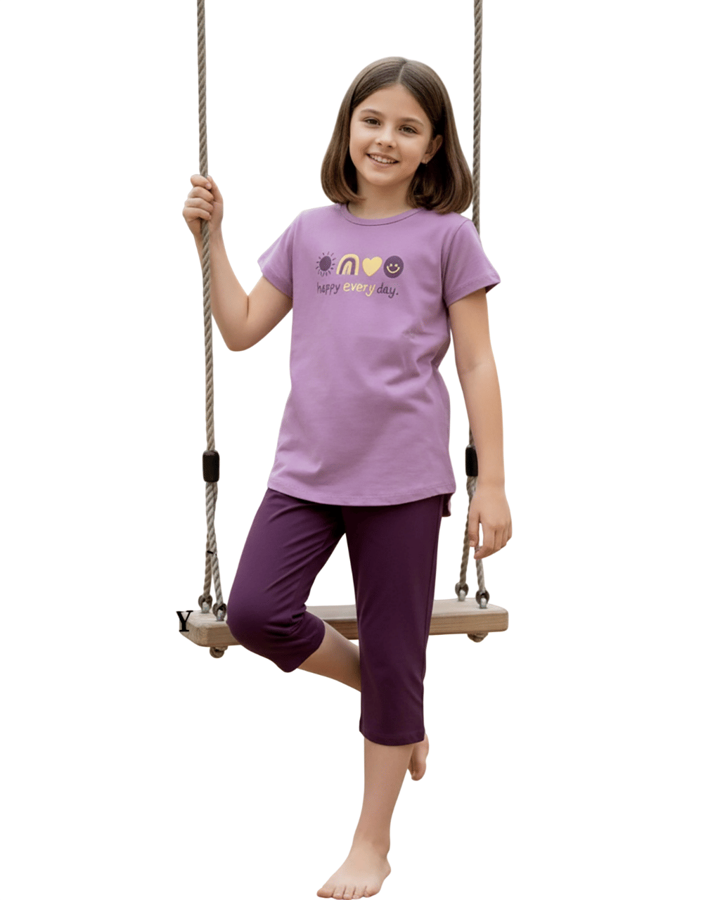 Kids Girl Capri Set ACGCS004