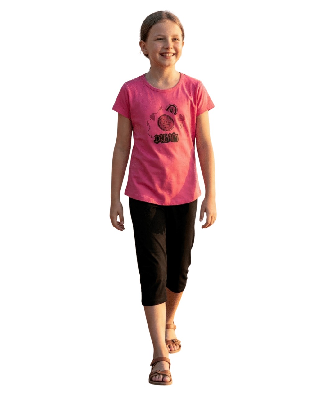 Kids Girl Capri Set ACGCS005