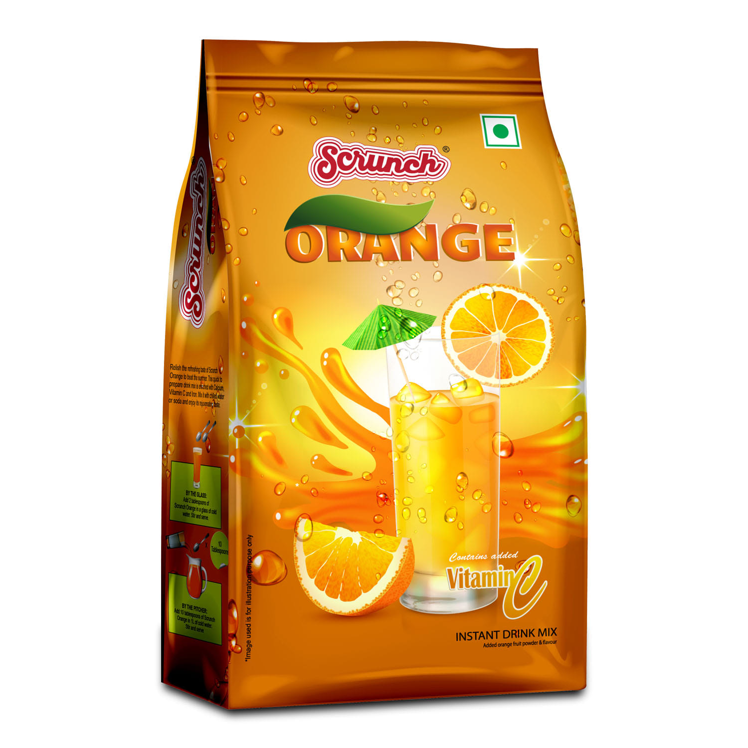 Scrunch Orange, 250 g