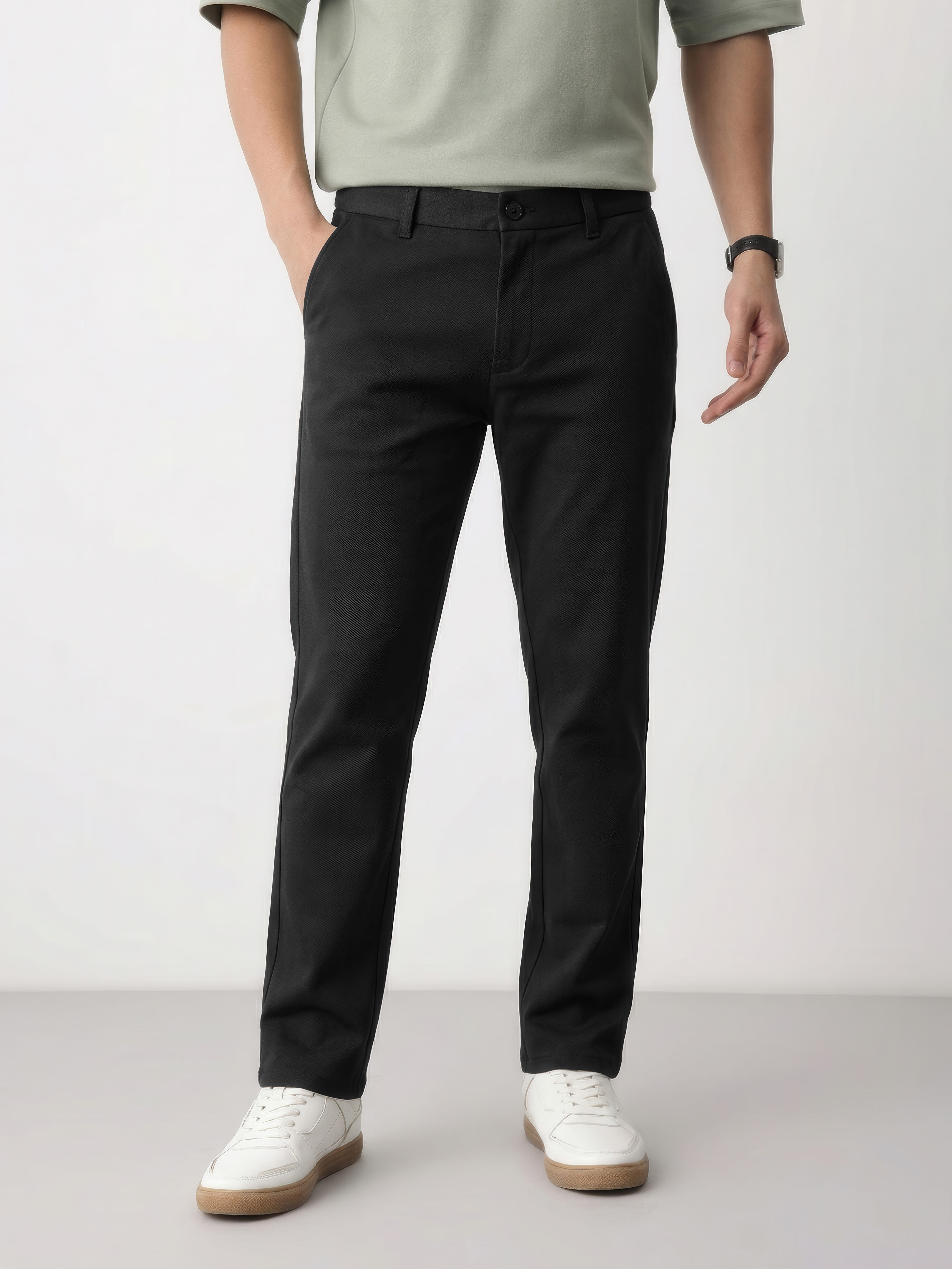 Authenzaa Men's Casual Trouser CTRE067