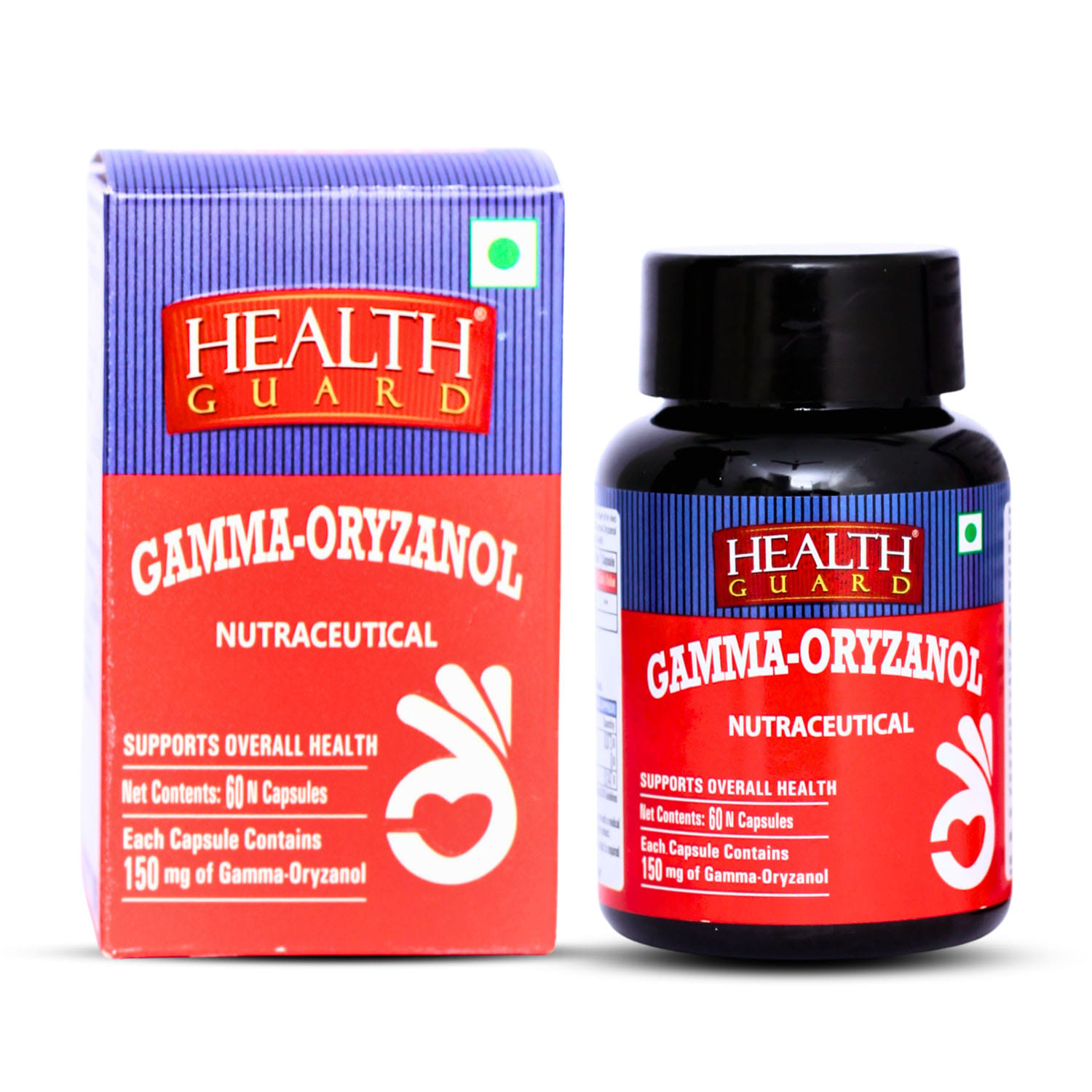 Health Guard Gamma Oryzanol Capsules, 60 Capsules