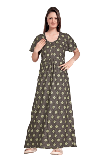 Authenzaa Women's Nighty SMWN055
