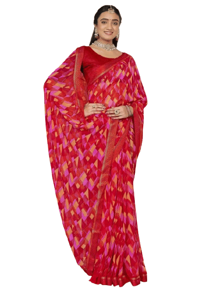 Authenzaa Women's Saree RSMWS004
