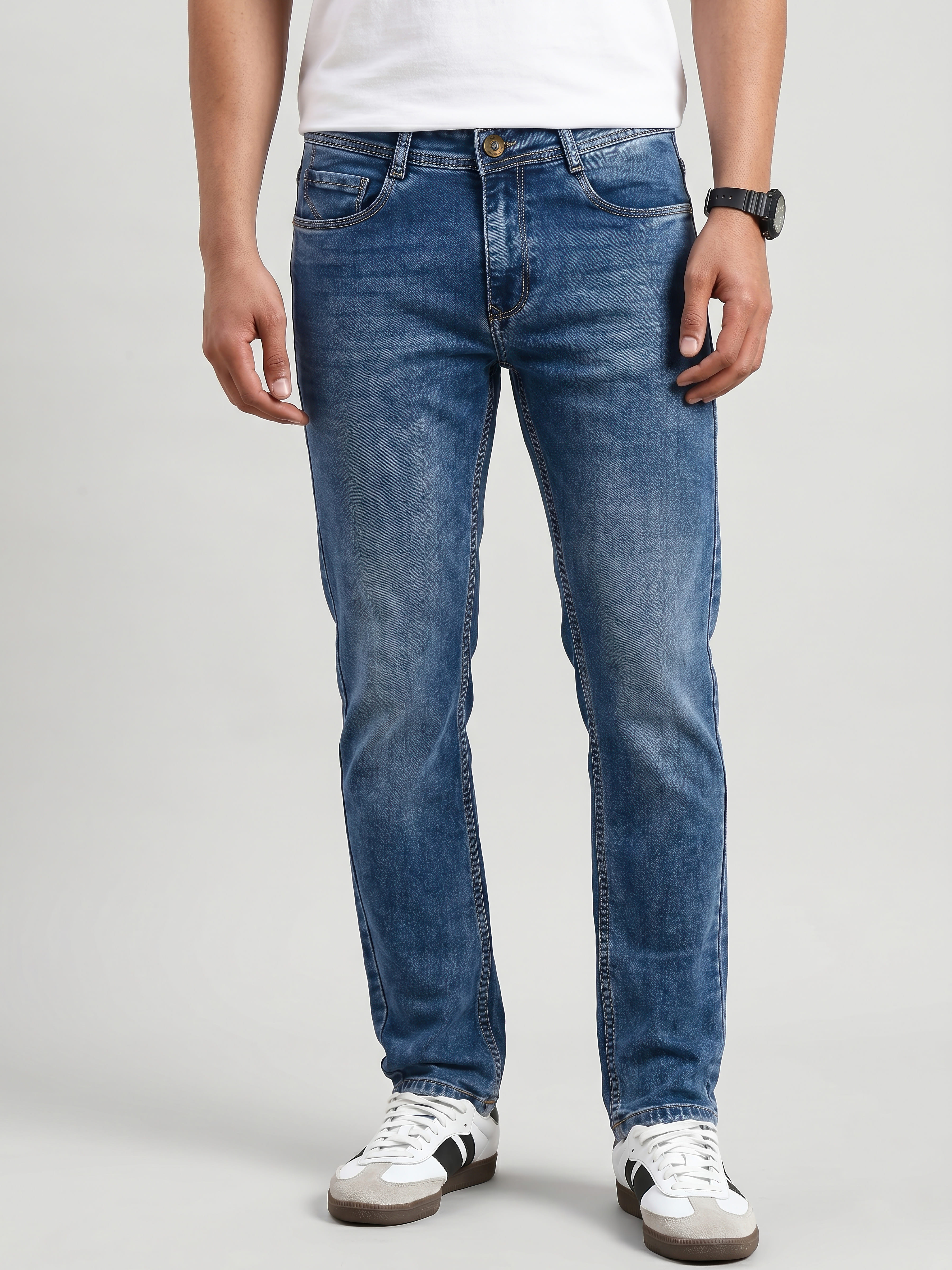 Authenzaa Men's Jeans SFJRE001