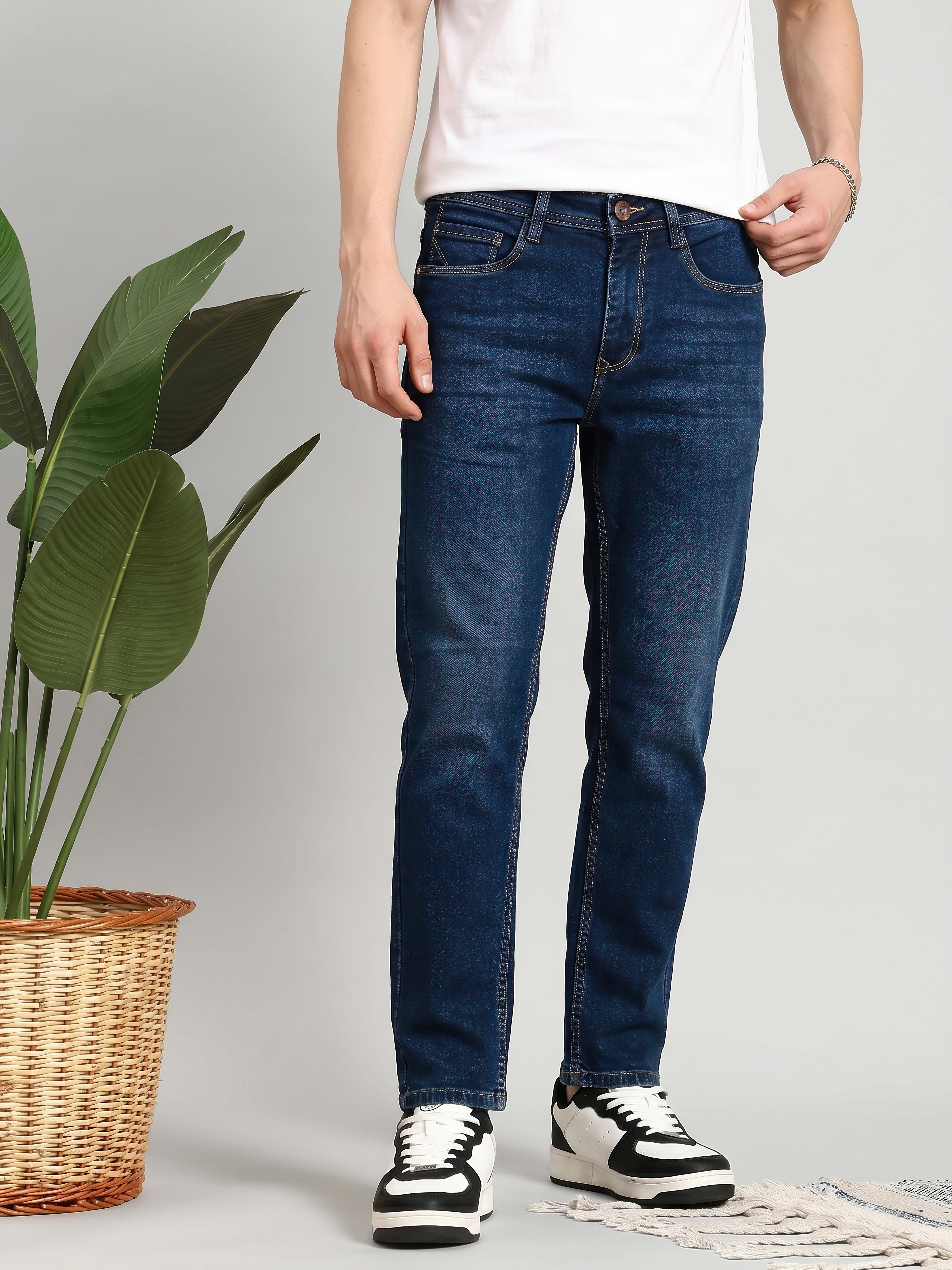 Authenzaa Men's Jeans SFJRE002