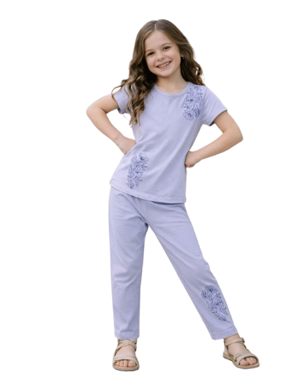 Authenzaa Kids Girl 2PC Set ACGPS008