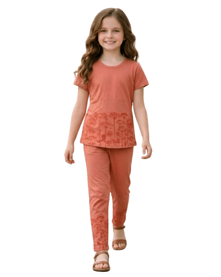 Authenzaa Kids Girl 2PC Set ACGPS009