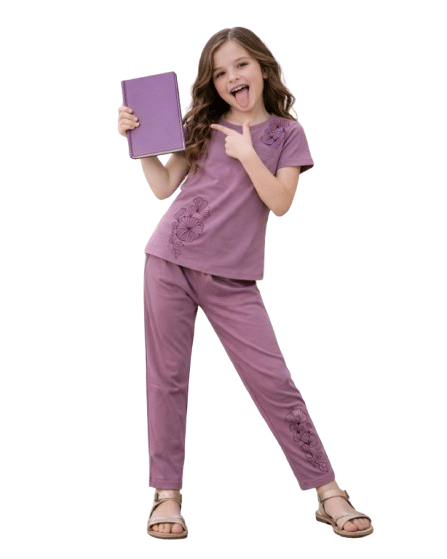 Authenzaa Kids Girl 2PC Set ACGPS010