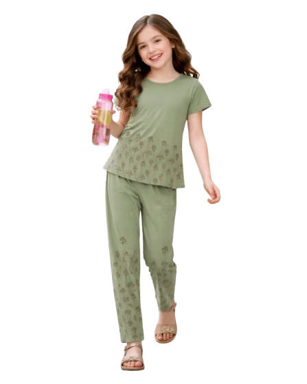 Authenzaa Kids Girl 2PC Set ACGPS012