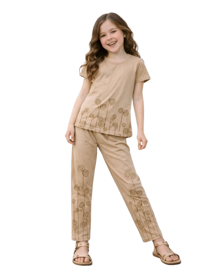 Authenzaa Kids Girl 2PC Set ACGPS017