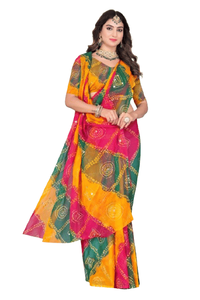 Authenzaa Women's Saree ASWS415