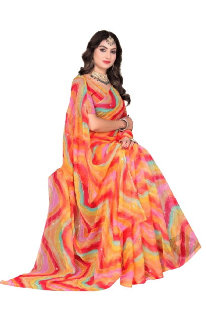 Authenzaa Women's Saree ASWS416