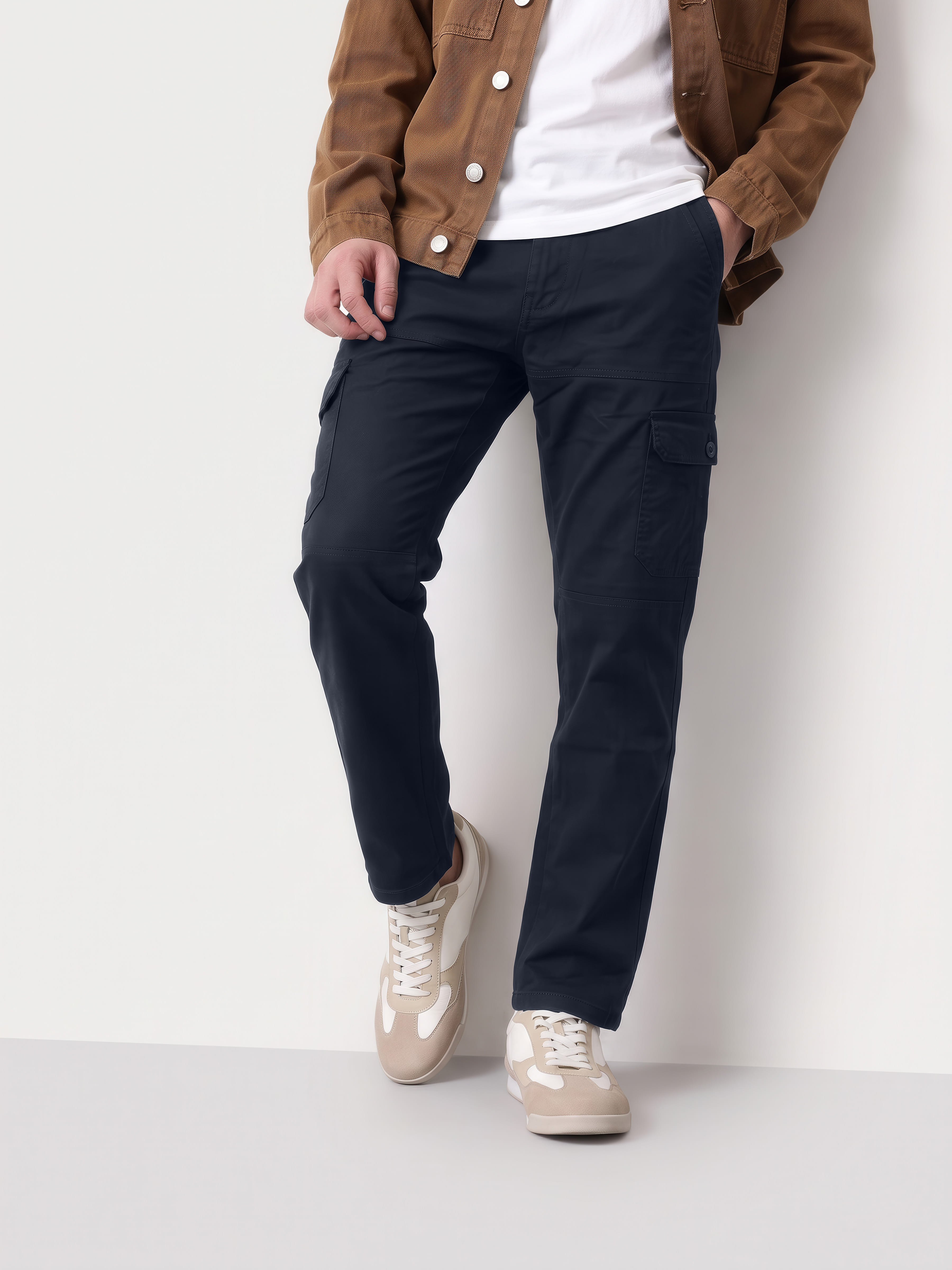 Authenzaa Men's Cargo Pant RECP067