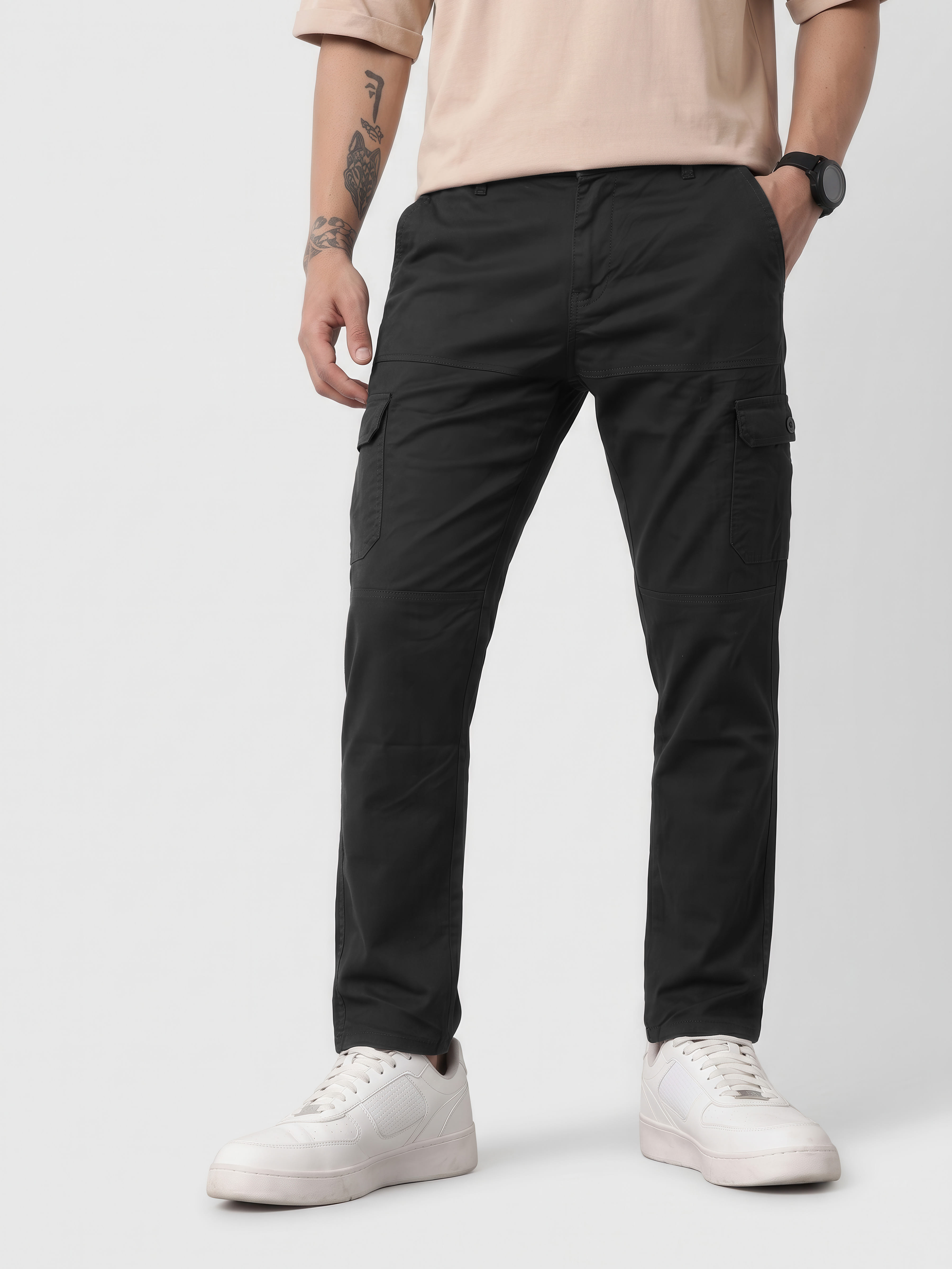Authenzaa Men's Cargo Pant RECP068
