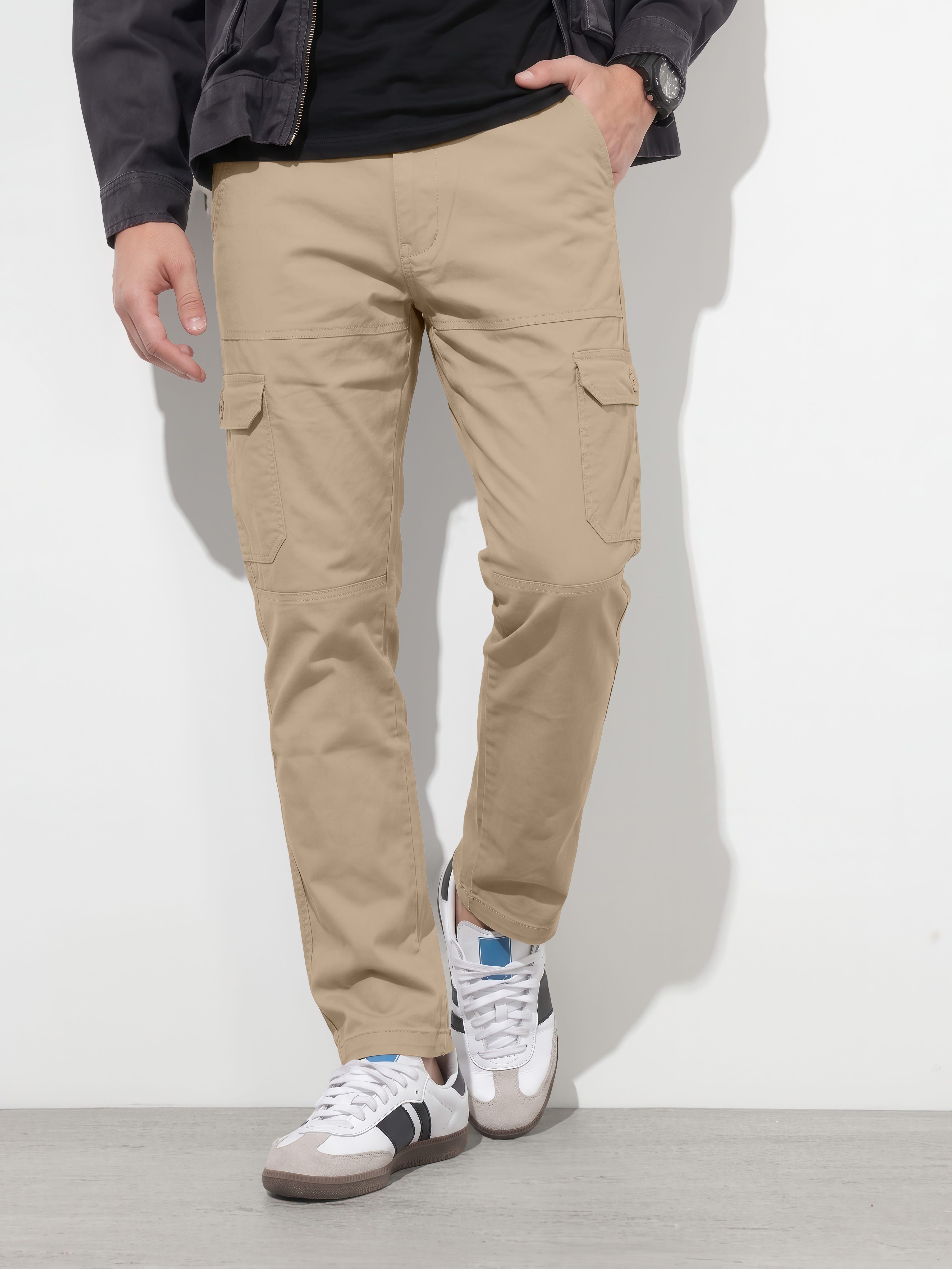 Authenzaa Men's Cargo Pant RECP069