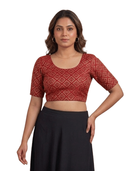 Authenzaa Women's Blouse DFRB015