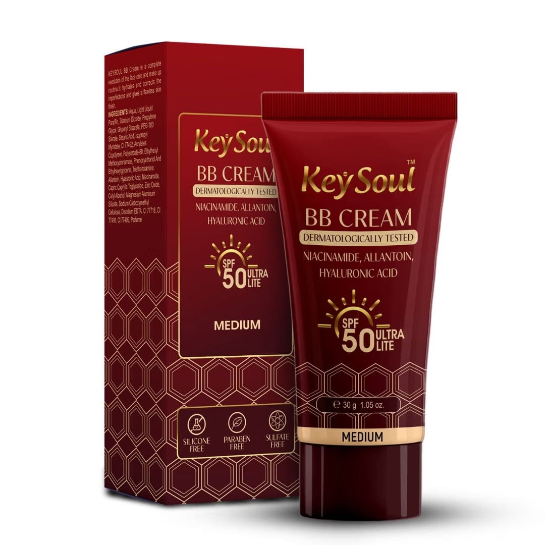 KeySoul BB Cream SPF 50, Medium Shade, 30 g