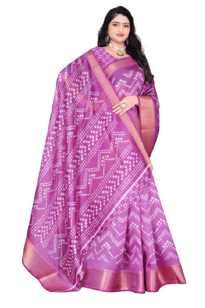 Authenzaa Women's Saree ASWS418