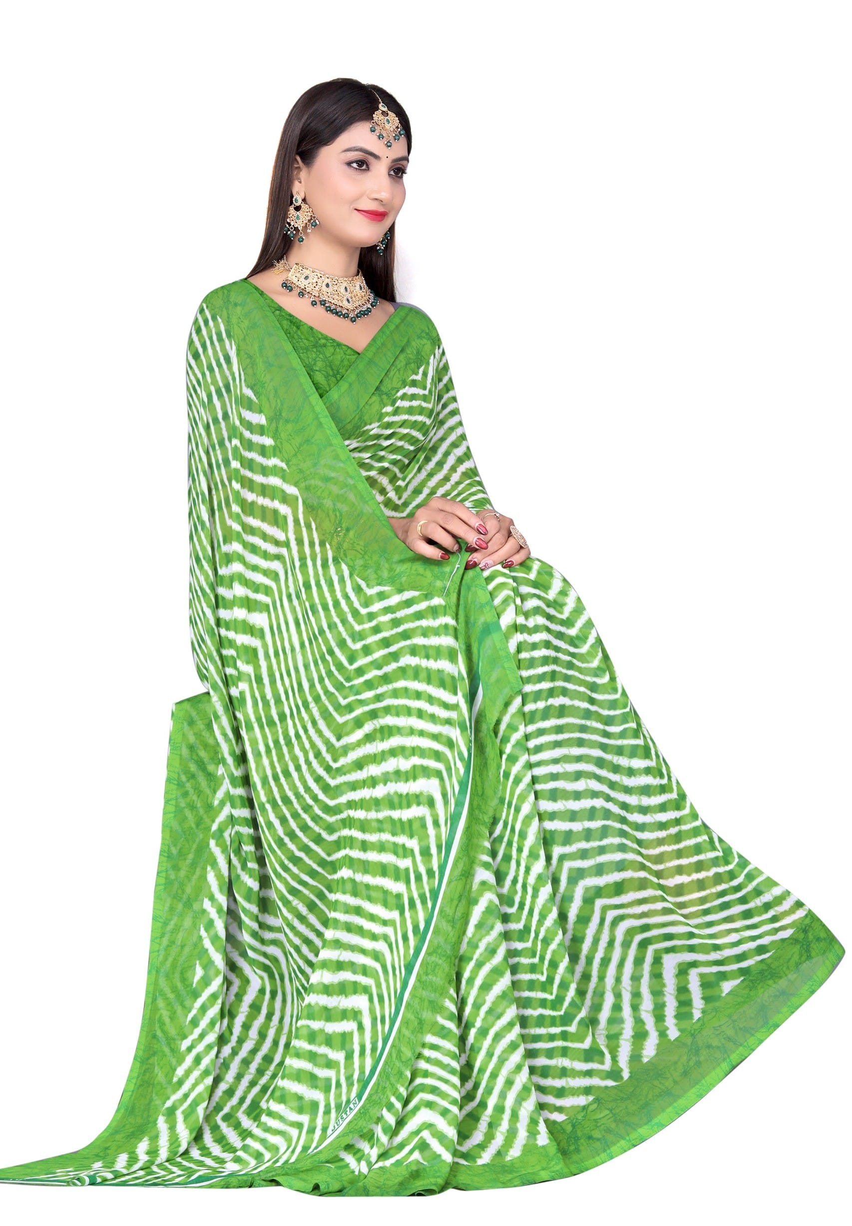 Authenzaa Women's Saree ASWS448