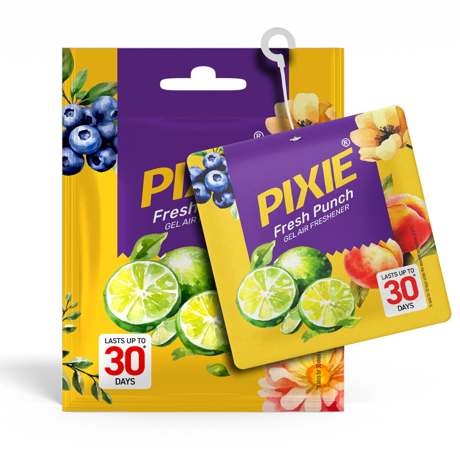 Pixie Fresh Punch Gel Air Freshener, 10 g
