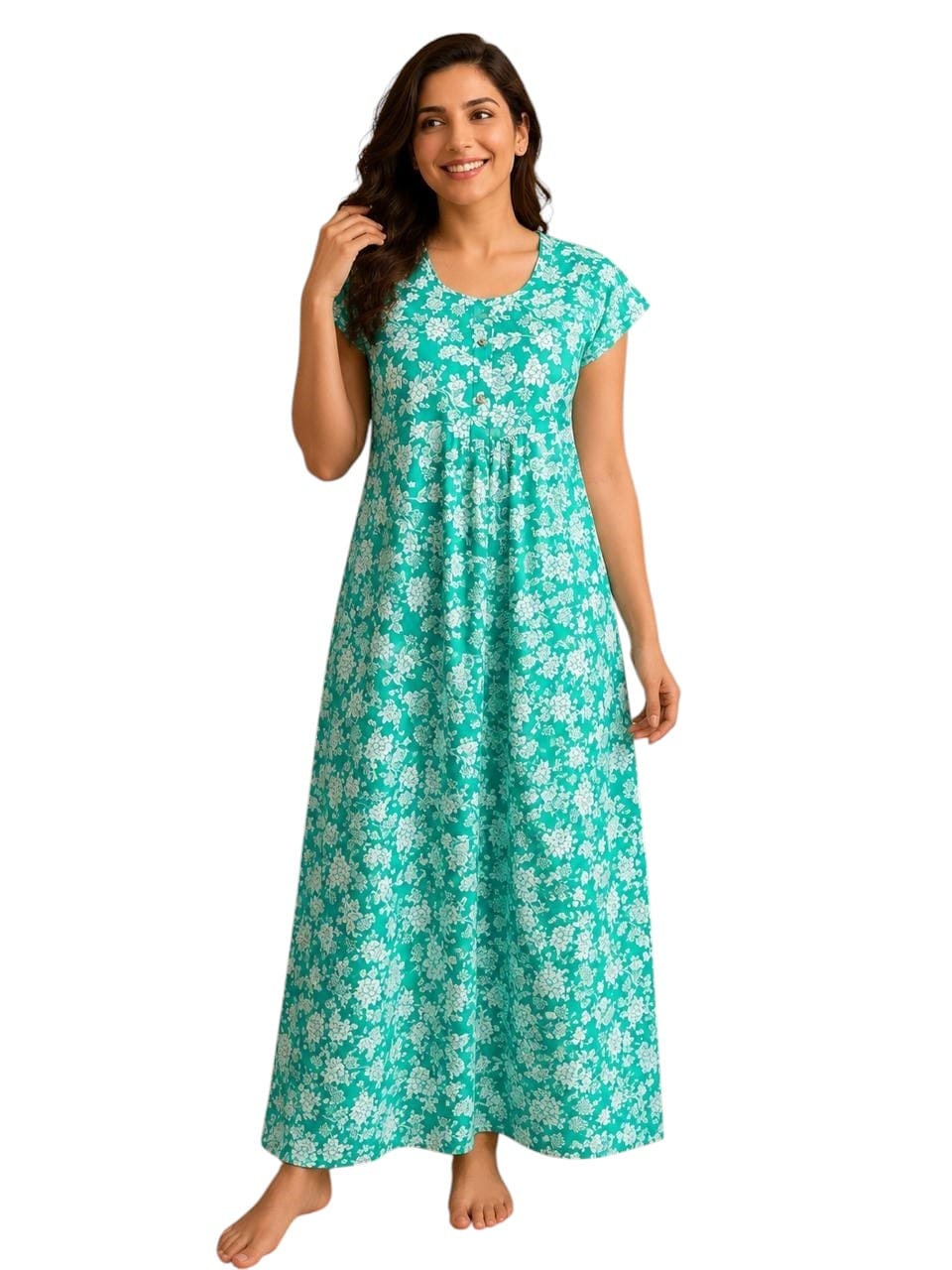 Authenzaa Women Nighty SMWN056
