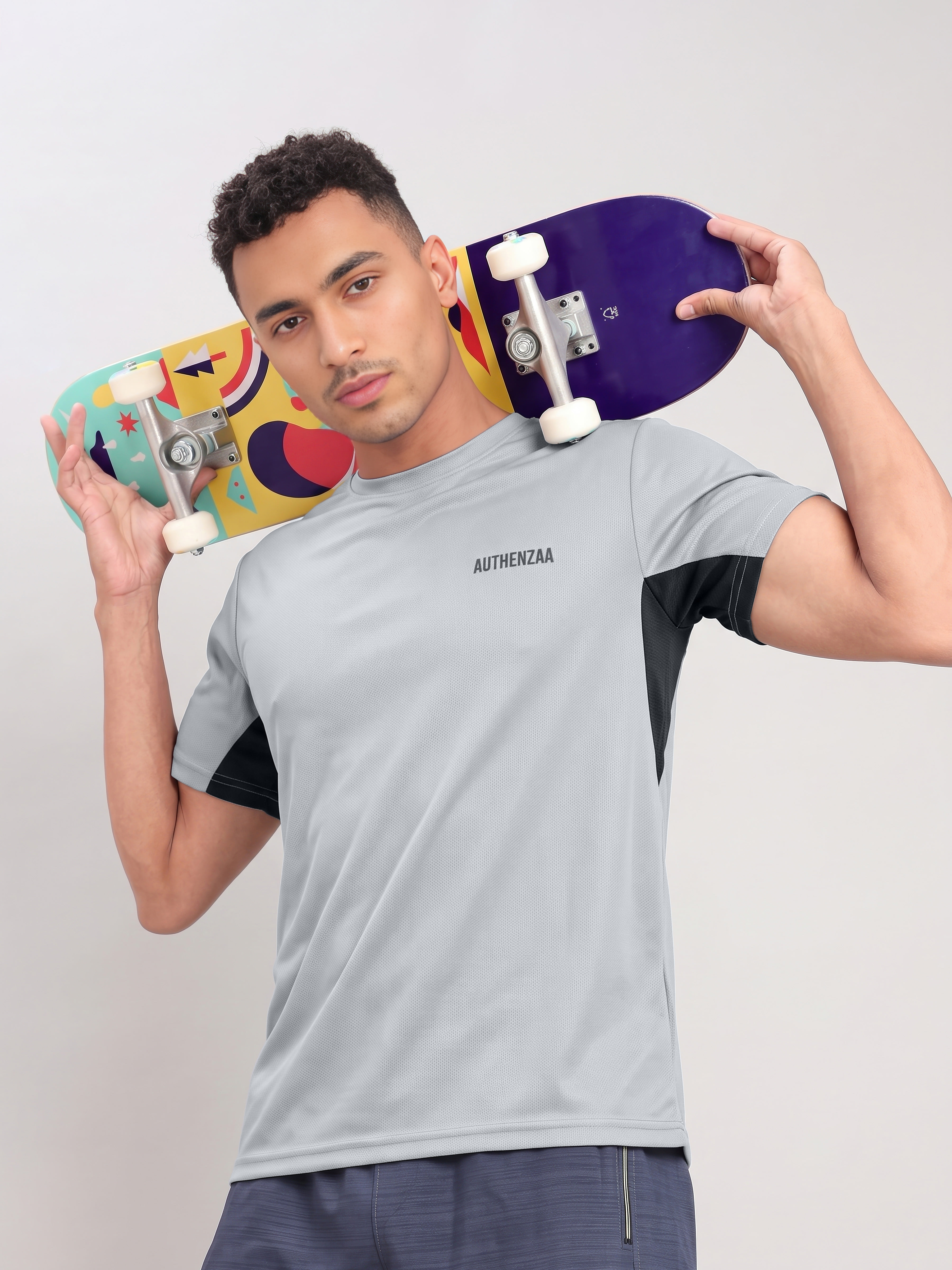 Authenzaa Men's Active T-Shirts BTAT021