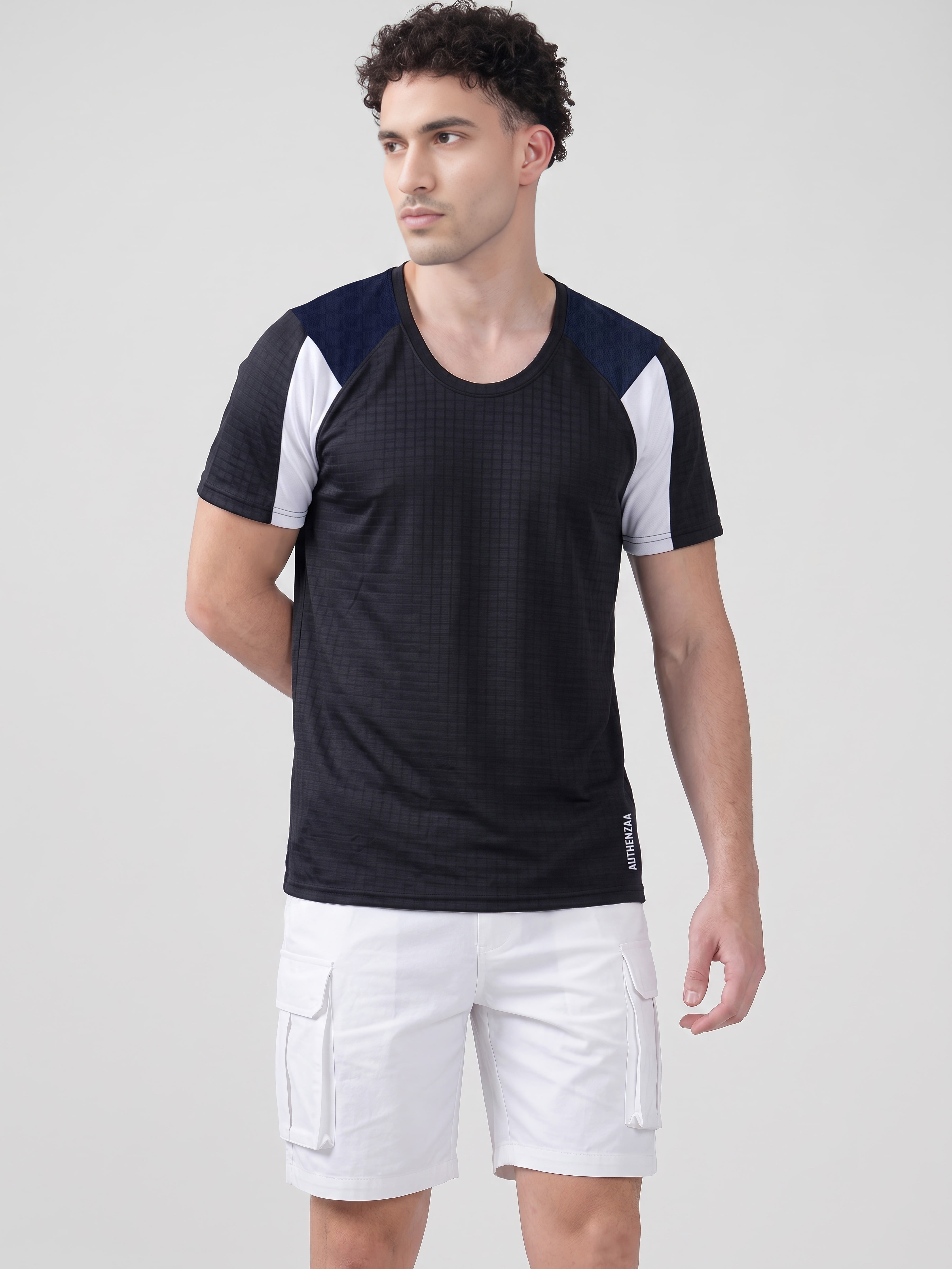 Authenzaa Men's Active T-Shirts BTAT022