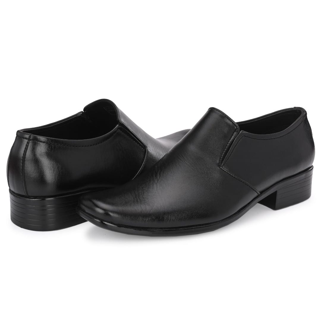 Pair-it Men Moccasin Formal Shoes LZ-RYDER-138 Black