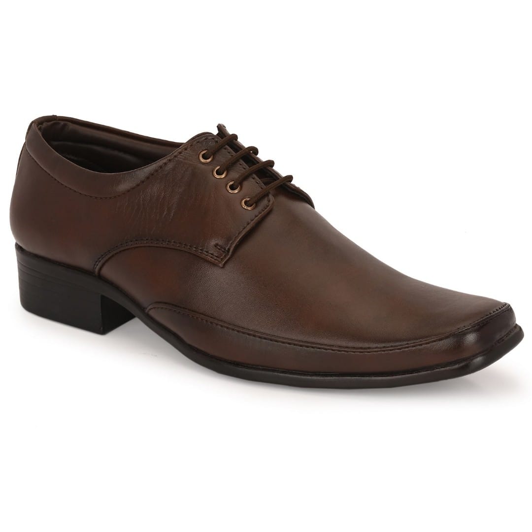 Pair-it Men Derby Formal Shoes LZ-RYDER-133 Brown