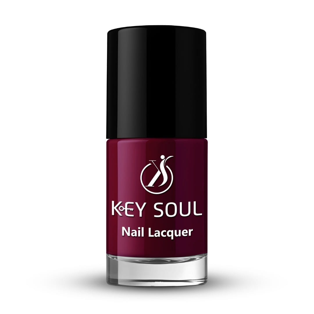 KeySoul Glossy Nail Lacquer, Kingdom Red (KS14), 5 ml