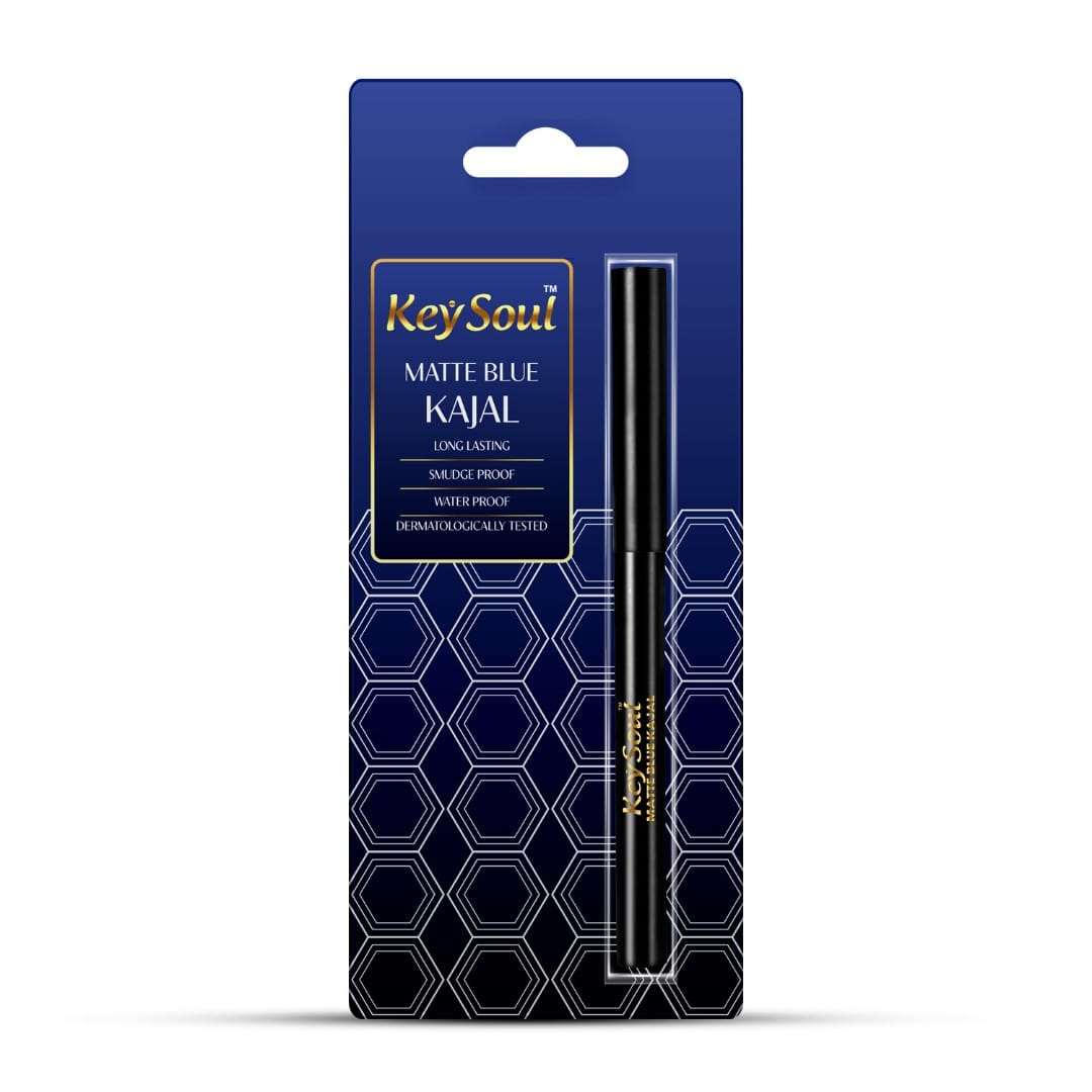KeySoul Matte Blue Kajal, 0.30 g