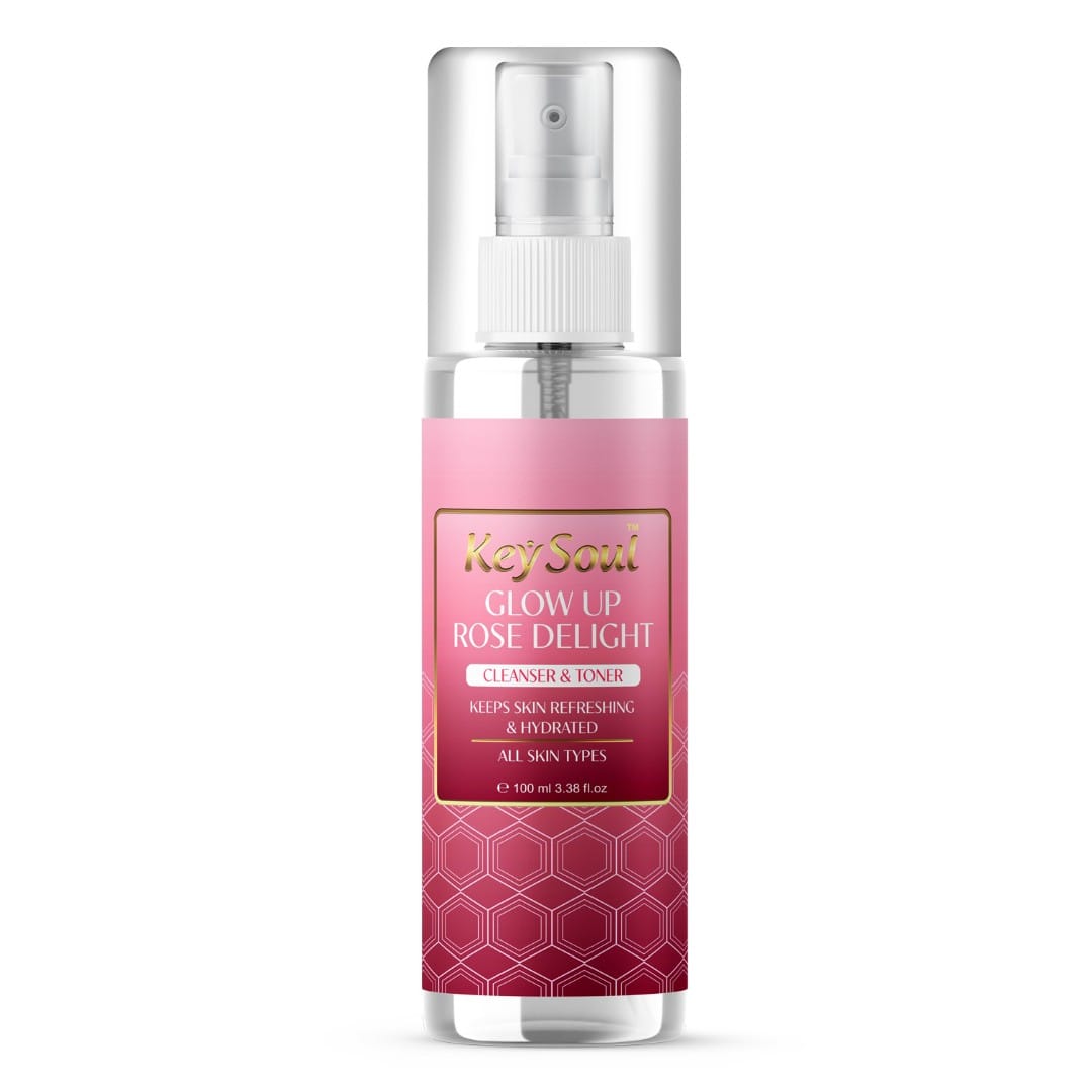 KeySoul Glow Up Rose Delight (Cleanser & Toner), 100 ml