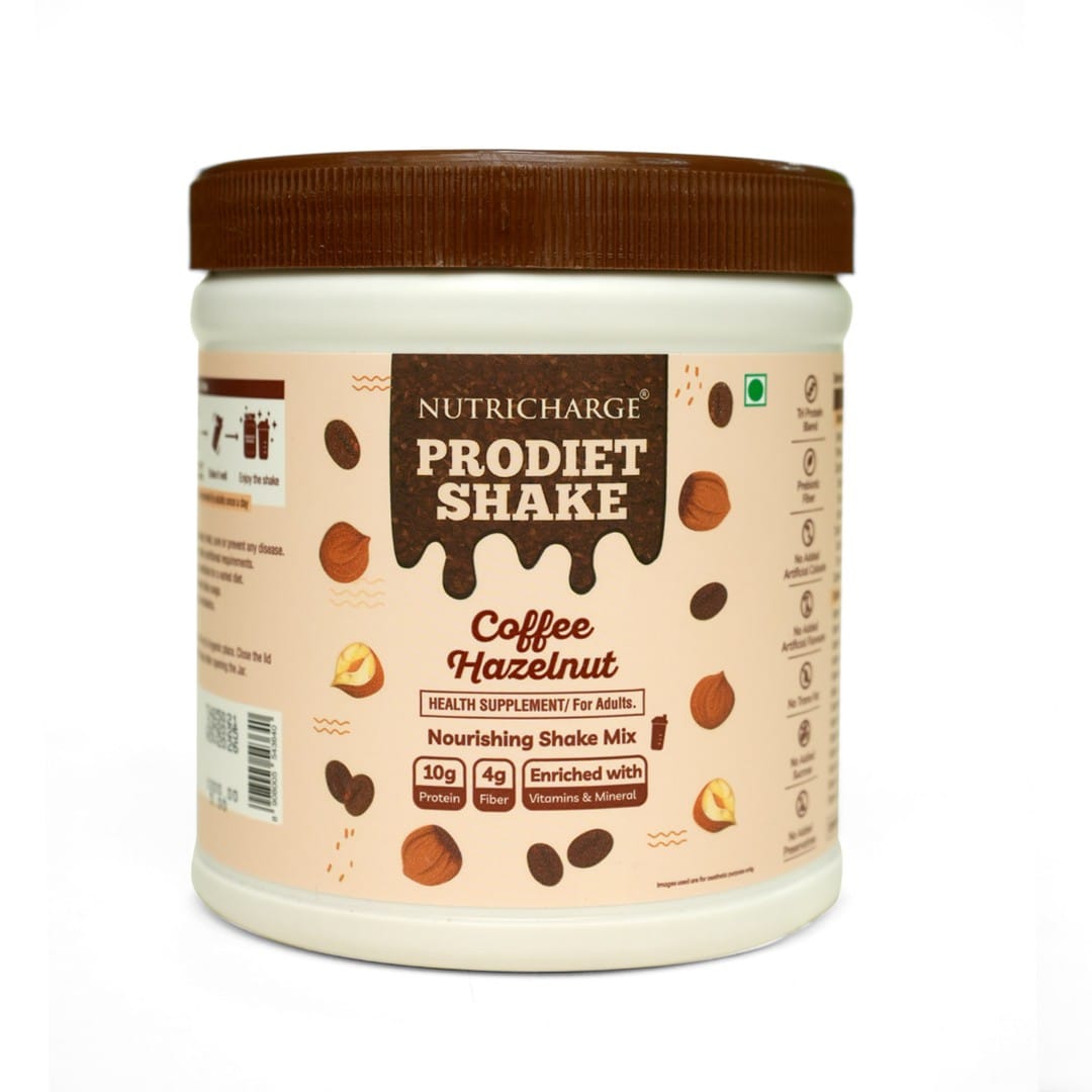 Nutricharge Prodiet Shake, Coffee Hazelnut, 200 g