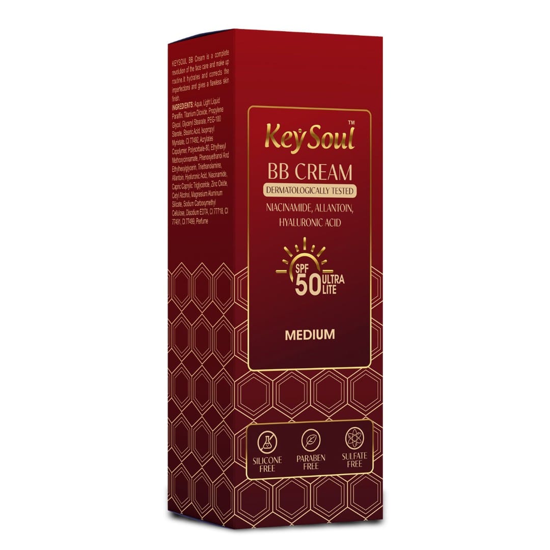 Key Soul BB Cream SPF 50, 01 Medium Shade